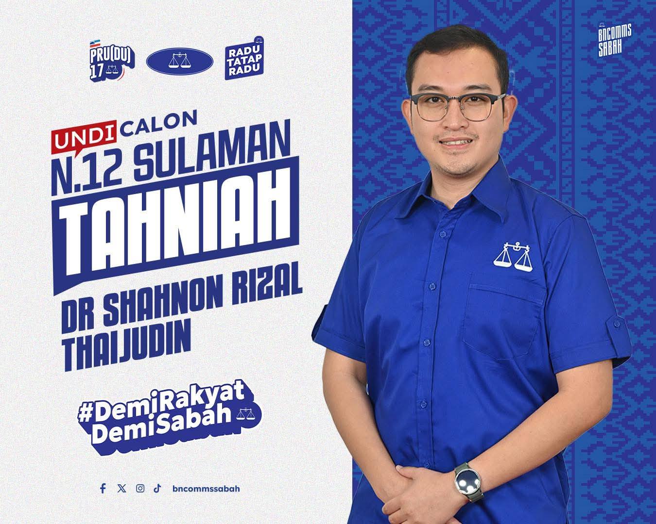 Dr Shahnon Rizal Thaijuddin